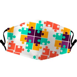Cubreboca rompecabeza