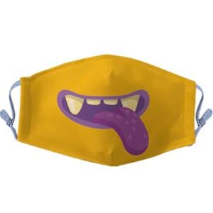 Cubreboca chuck moustro one