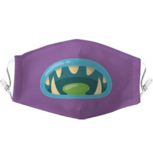 Cubreboca chuck muerde