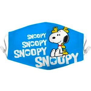 Cubreboca snoopy amigos