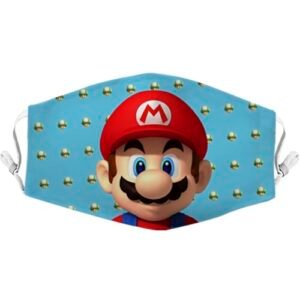 Cubreboca mario brons