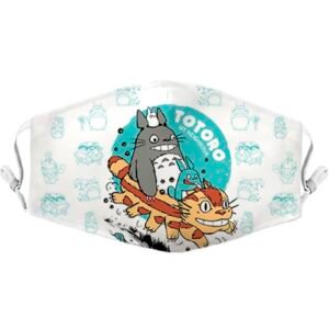 Cubreboca totoro amigos