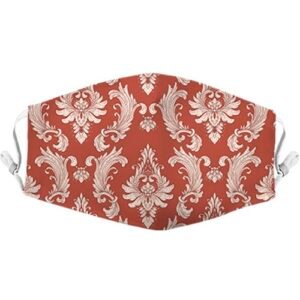 Cubreboca damasco