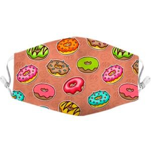 Cubreboca donas coloridas