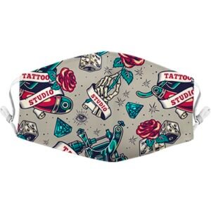 Cubreboca tatto studio