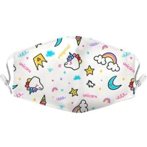 Cubreboca unicorn magical