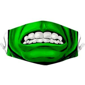 Cubreboca Hulk