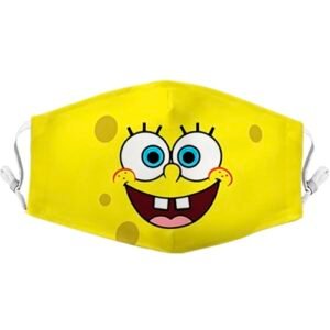 Cubreboca bob esponja ( sonrisa )