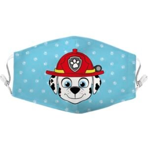 Cubreboca paw patrol ( marshall )