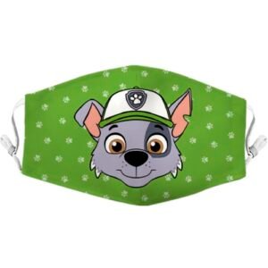 Cubreboca paw patrol (Rocky)