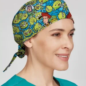 Gorro quirúrgico toy story pizza planet